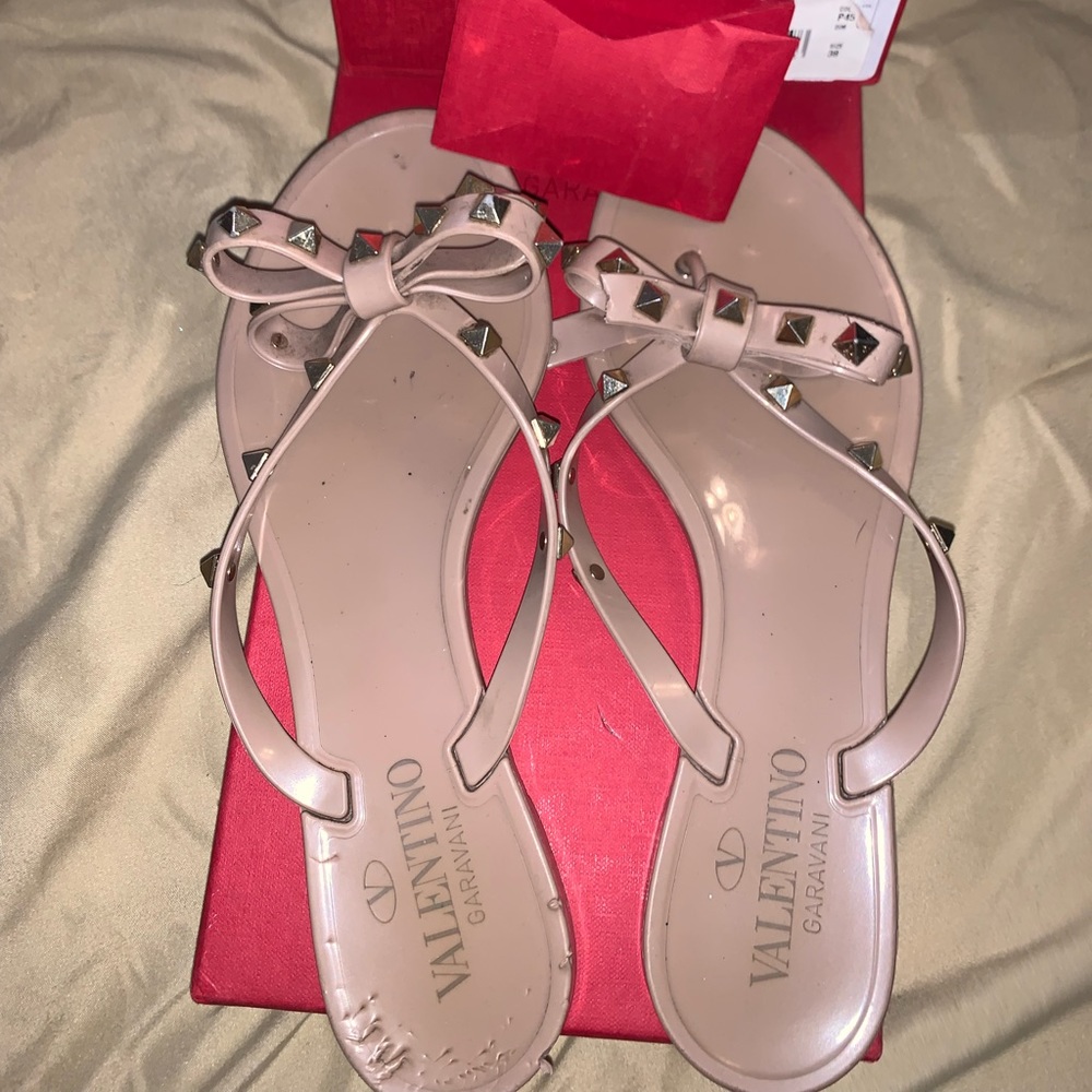 Valentino Garavani rockstud PVC sandal
